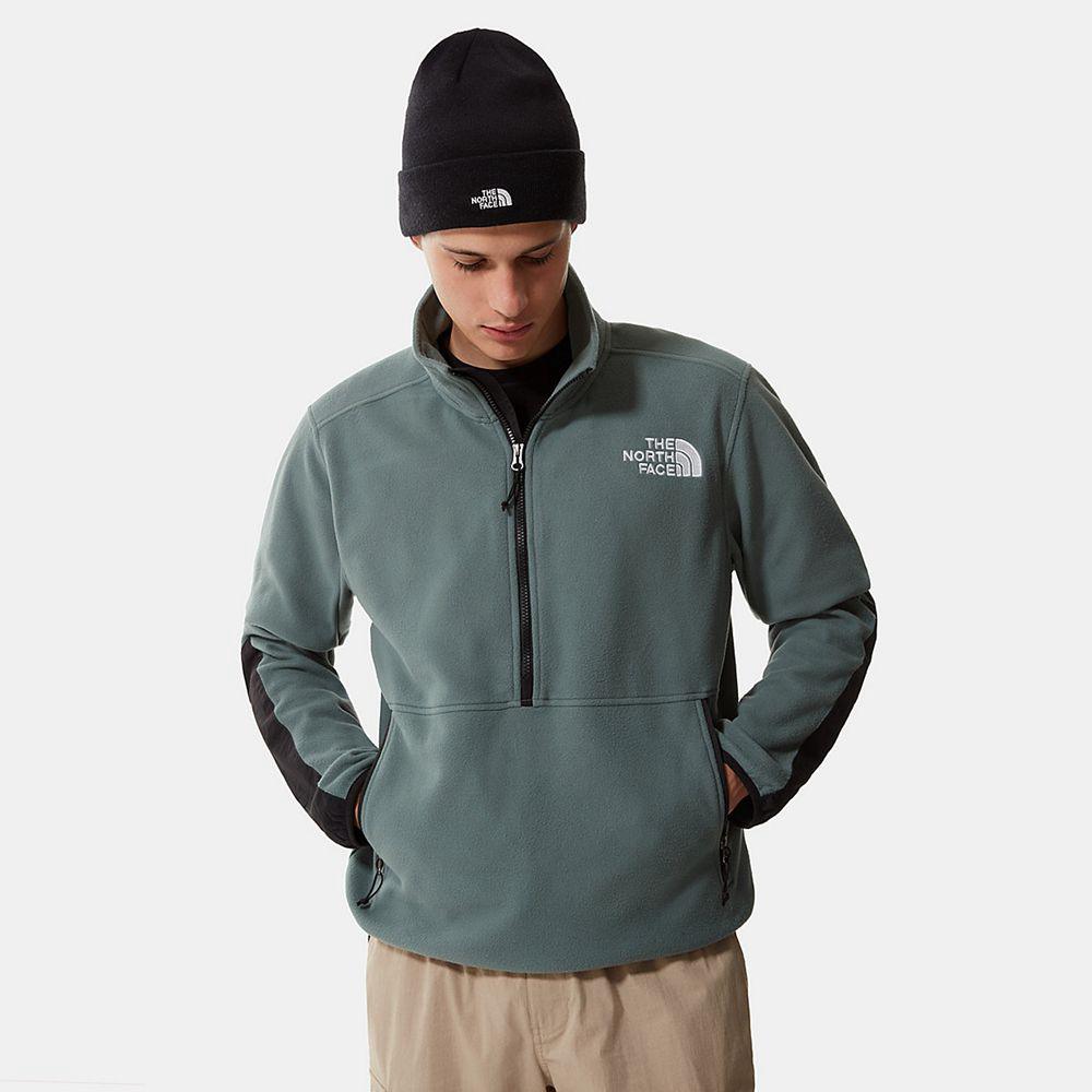 The North Face Tka Kataka ½ Zip Ανδρικα Fleece - Πρασινο (AWVX92356)